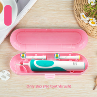 Przenośna walizka podróżna Oral B elektryczna szczoteczka do zębów z uszami do przechowywania wysokiej jakości plastik wykonany z kurzu pokrywa szczotka do zębów pojemnik na pudełko 4